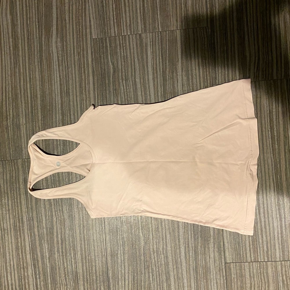 Lululemon Light Pink Racerback Tank